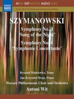 齊瑪諾夫斯基 - 第三、四號交響曲 (Szymanowski - Symphonies No. 3 & No. 4) 音樂藍光